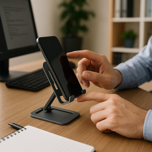 Adjustable Desktop Phone Holder