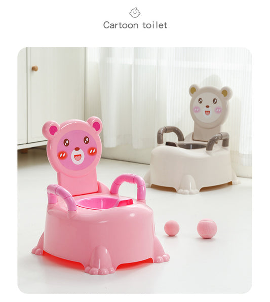 Bear-Shaped Portable Baby Training Potty