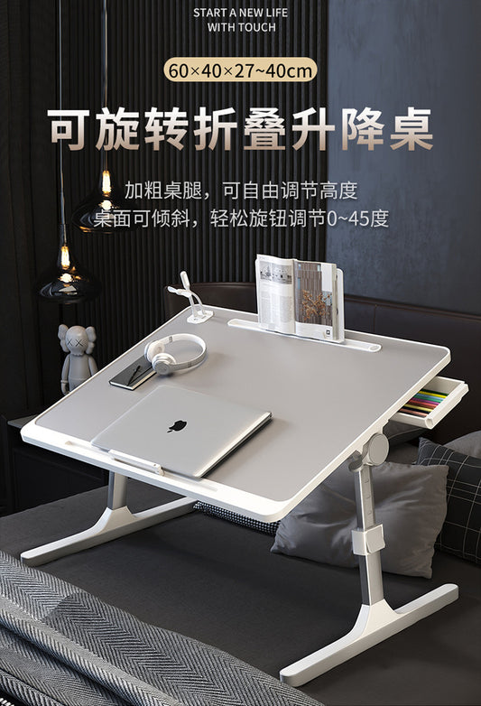 Foldable laptop desk