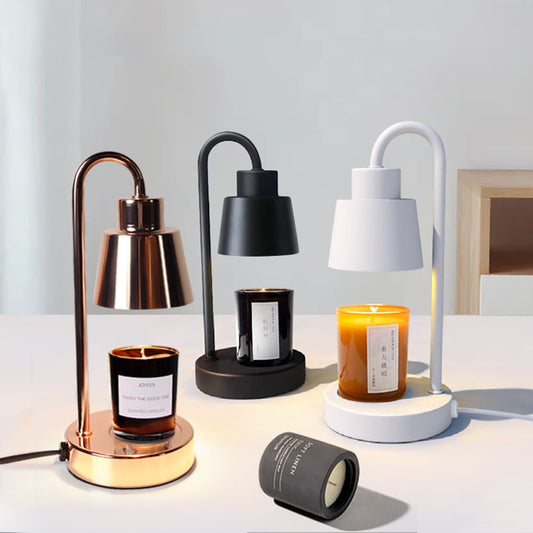 Electric Candle Warmer – Metal Wax Melter for Bedroom, Living Room & Office