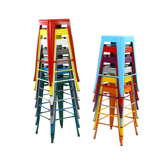 Bistro Metallic Kitchen Island Stool