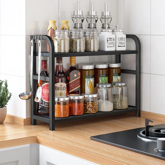 2 layer multifunctional rack