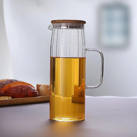 Premium Clear Stripes Borosilicate Glass