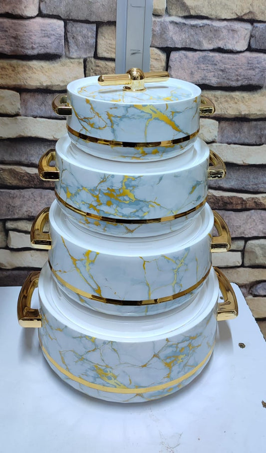 Turkish  hot pot 
Set of 4
Colour white
