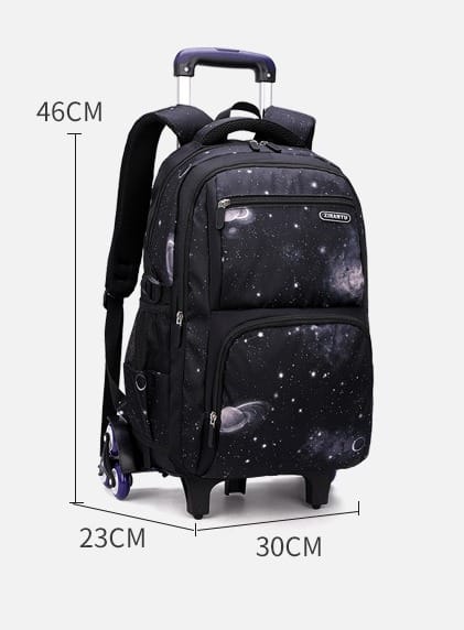 Rolling Trolley School Bag | - Elegant Households KE
