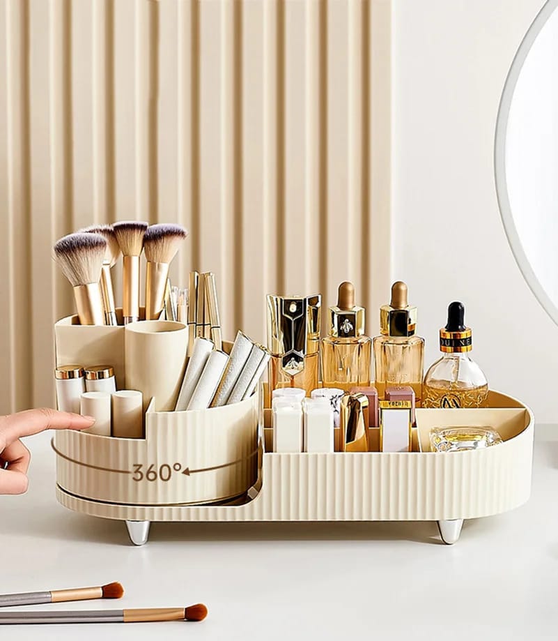 Rotatable cosmetic storage box* | - Elegant Households KE