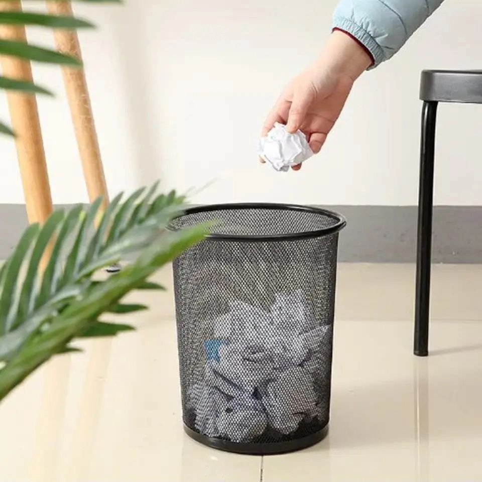 Round Mesh Dustbin | - Elegant Households KE