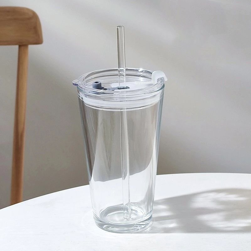 Round Transparent Borosilicate Drinking Glass Cup/Tumbler | - Elegant Households KE
