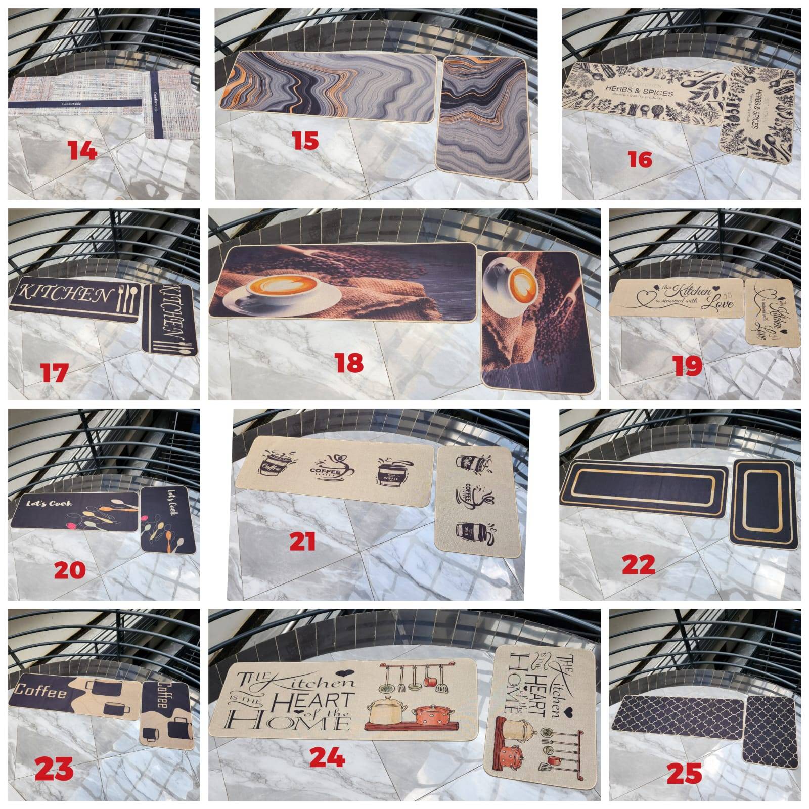 RUBBER Kitchen Mats | - Elegant Households KE