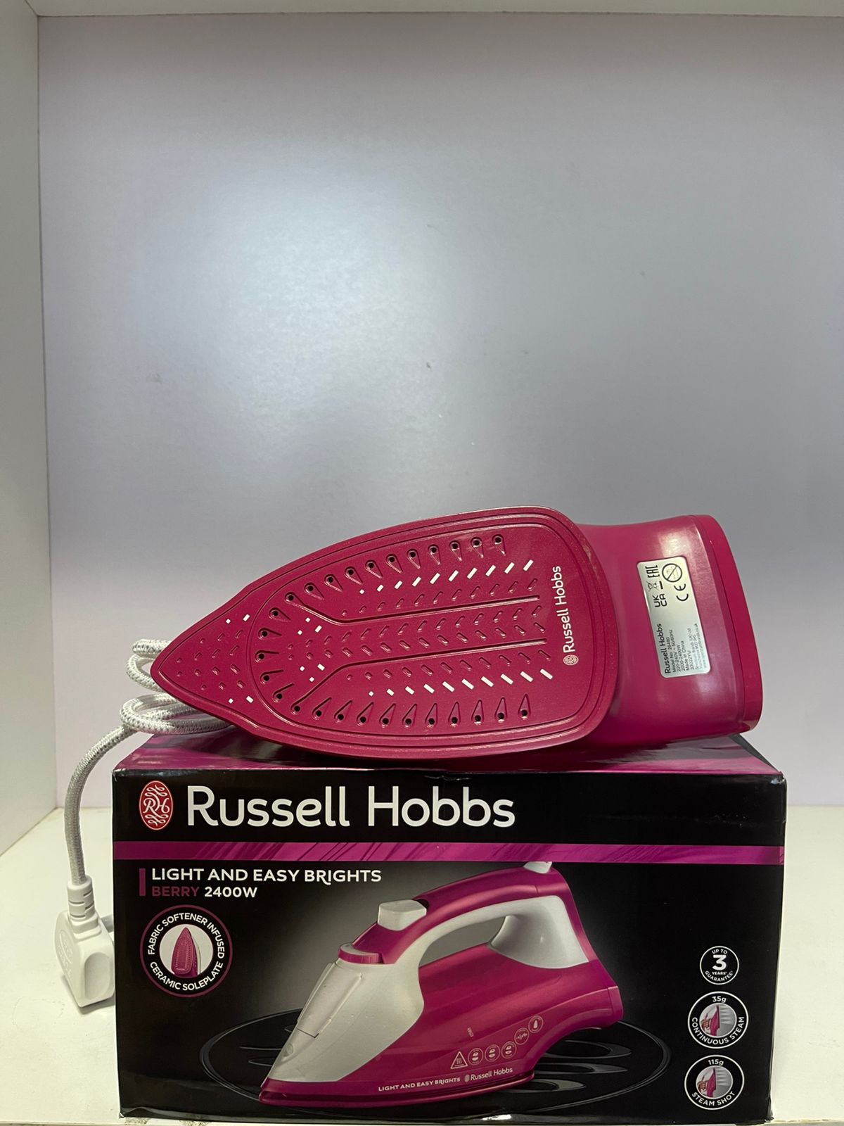Russell Hobbs Steam Iron - Powerful, Durable & Easy to Use | - Elegant Households KE