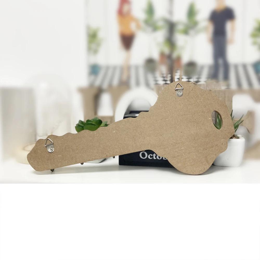 Rustic Wooden Key Holder – Wall Mounted Key Holder Organizer