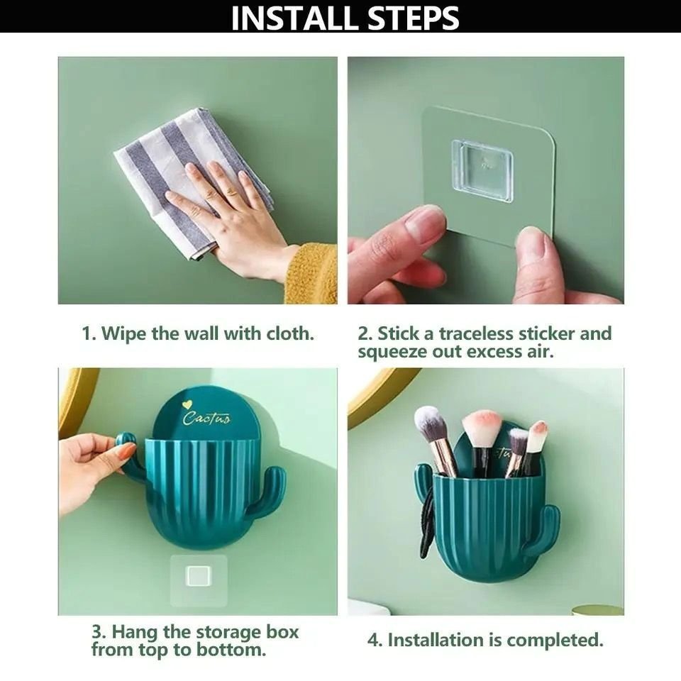 Self Adhesive Toothbrush Holder | - Elegant Households KE