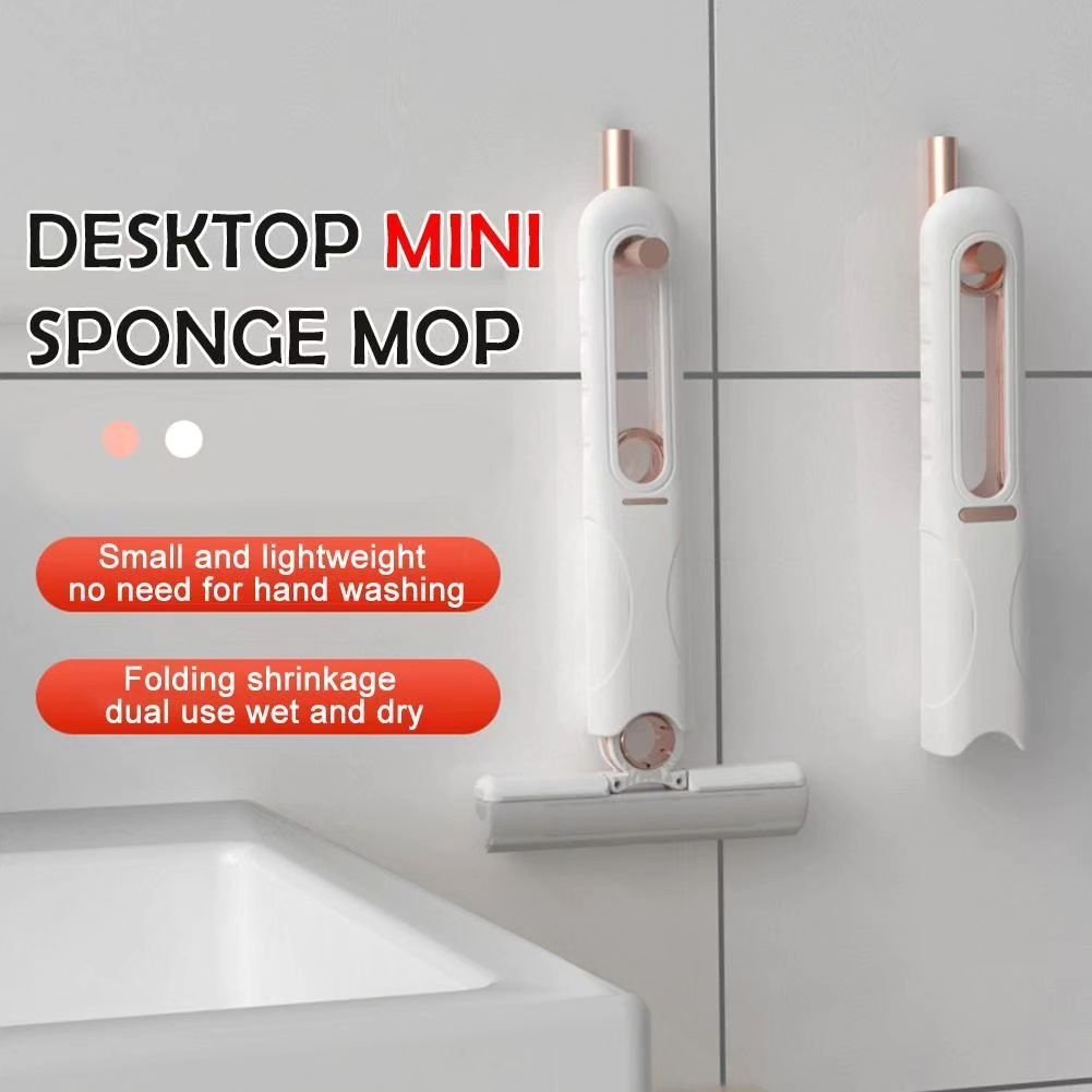 Self Squeezing Desktop Mini Mop | - Elegant Households KE
