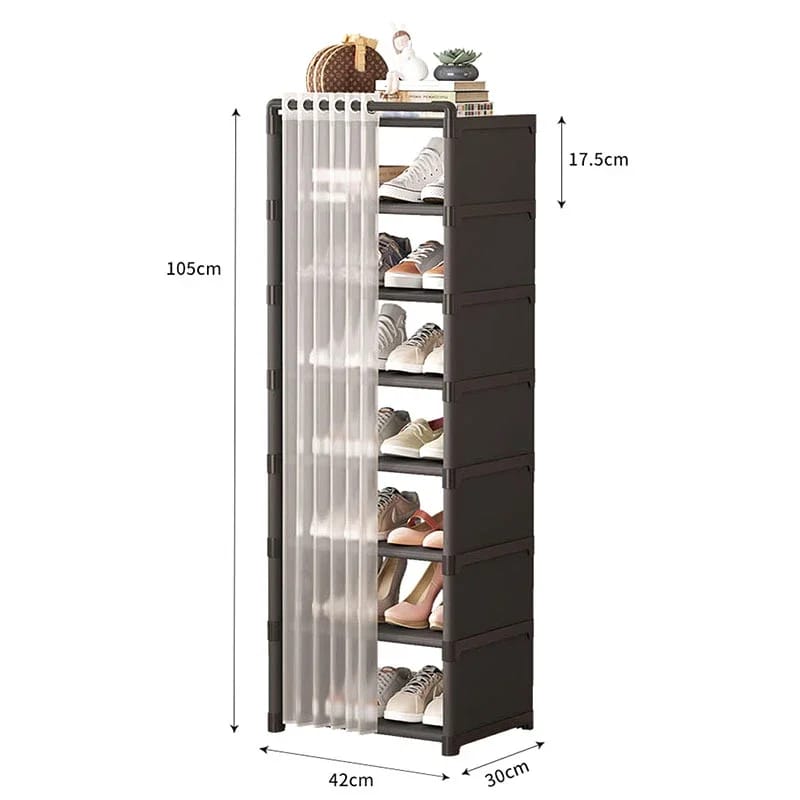 Shoe Racks Kenya – Shoe Rack Organizer with Dustproof Cover