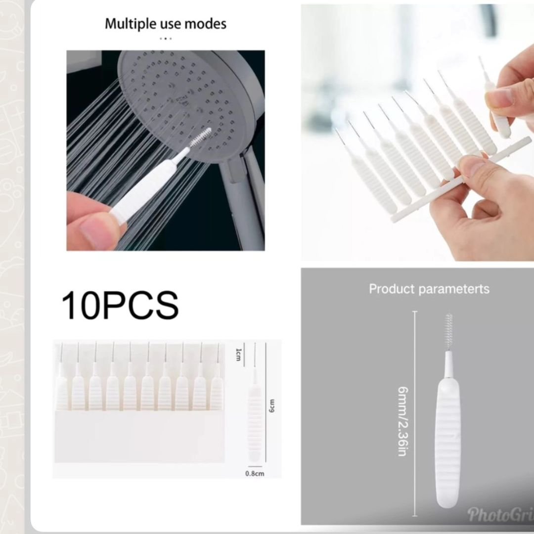 Shower Head/Phone Hole Cleaning Brushes | - Elegant Households KE