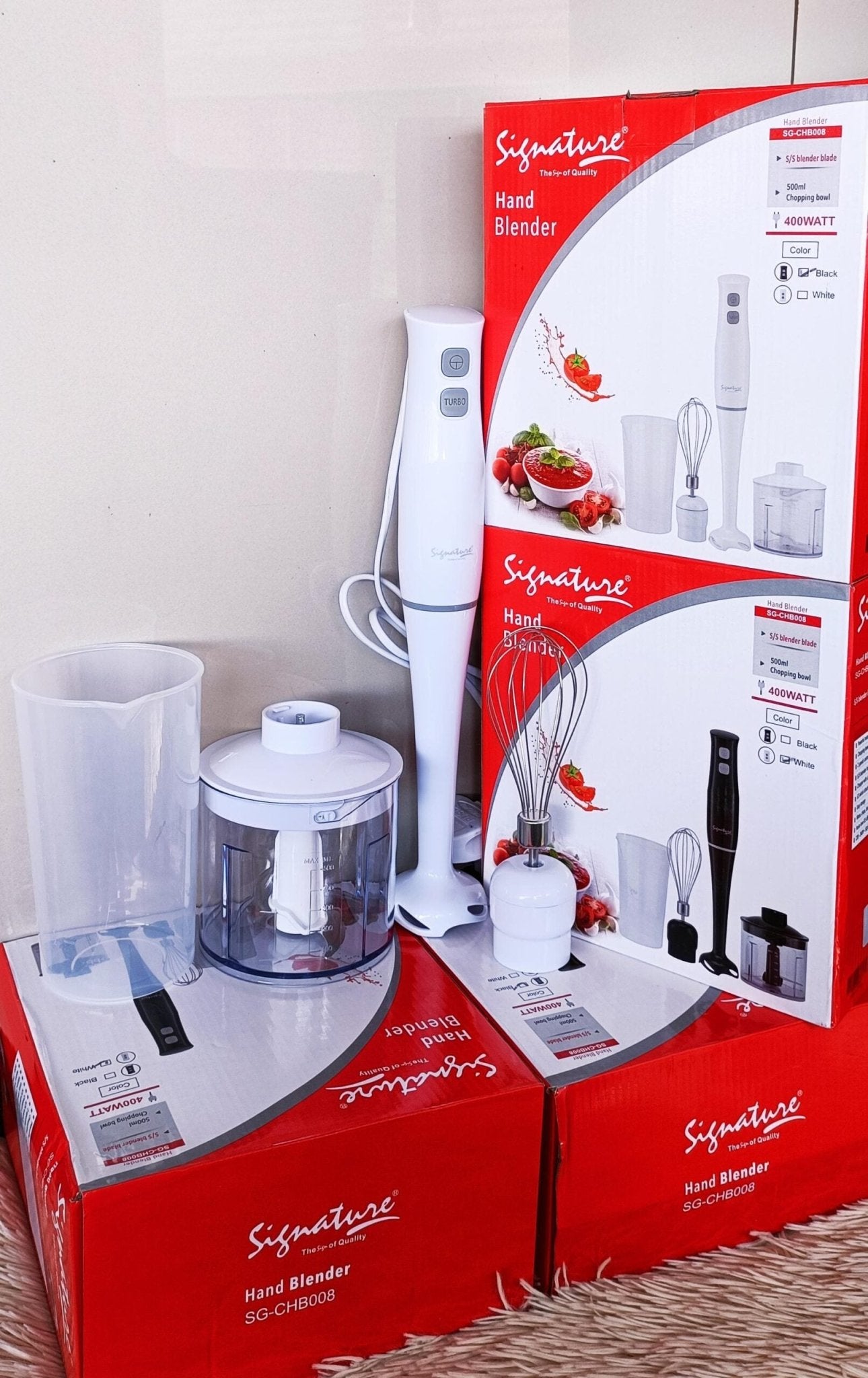 Signature 4 in one hand blender | - Elegant Households KE