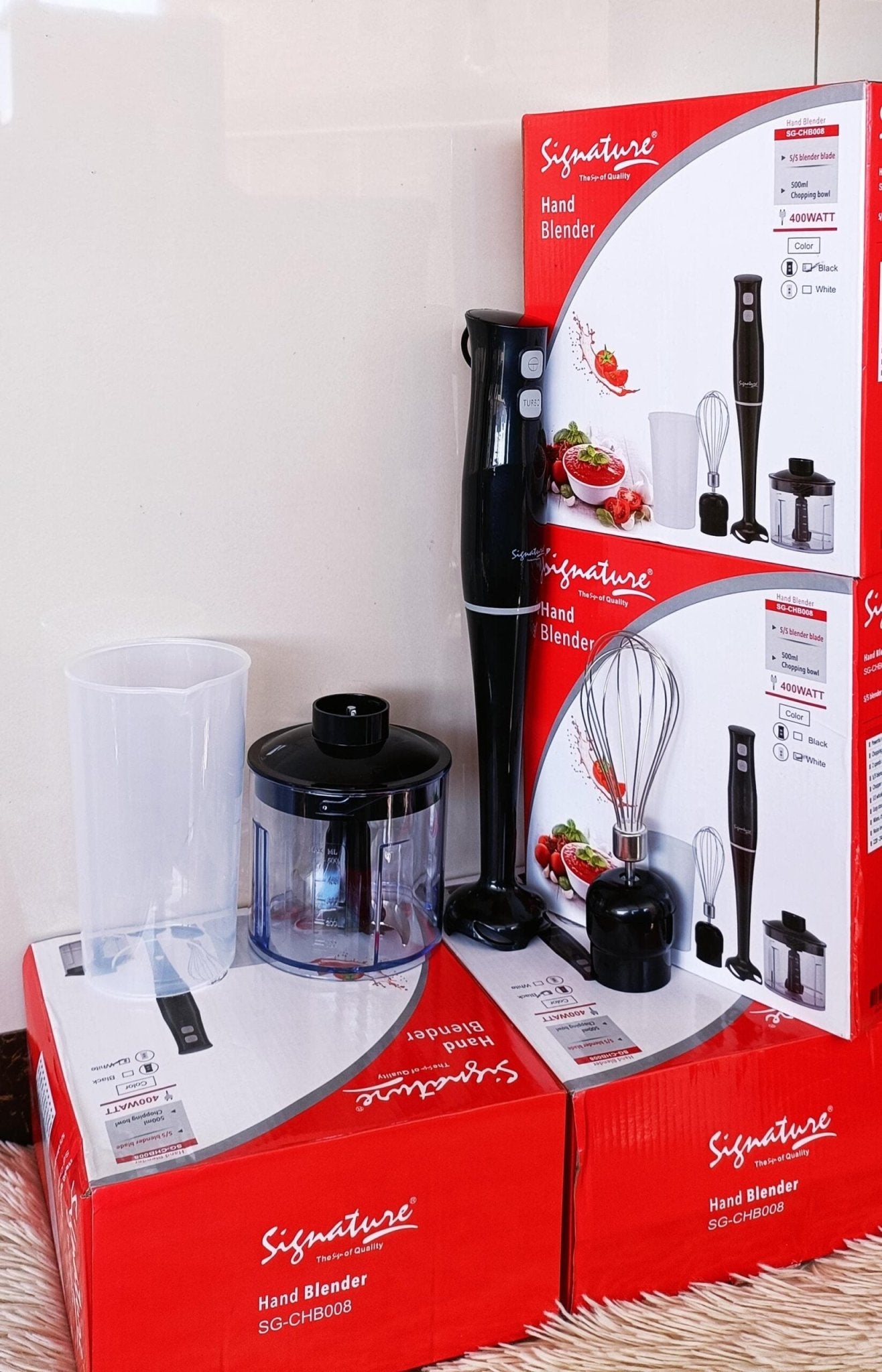 Signature 4 in one hand blender | - Elegant Households KE