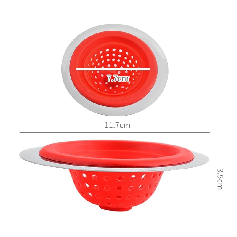Silicone Bathroom Sink Drains Bathtub Plugs Strainers | - Elegant Households KE