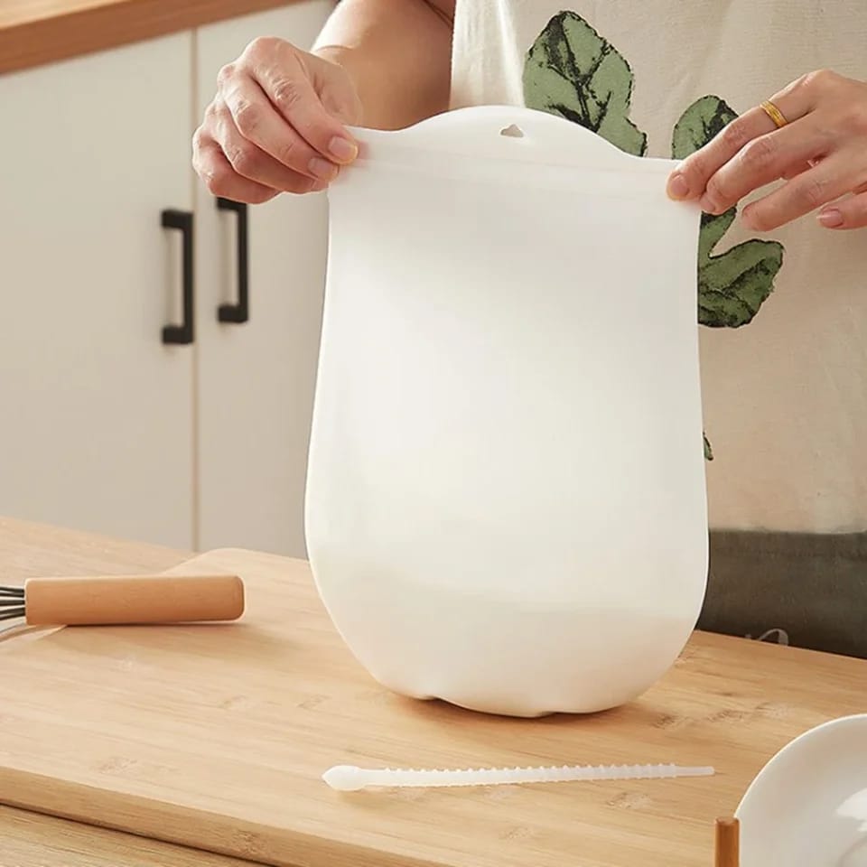 Silicone Nonstick Dough Kneading Bag | - Elegant Households KE