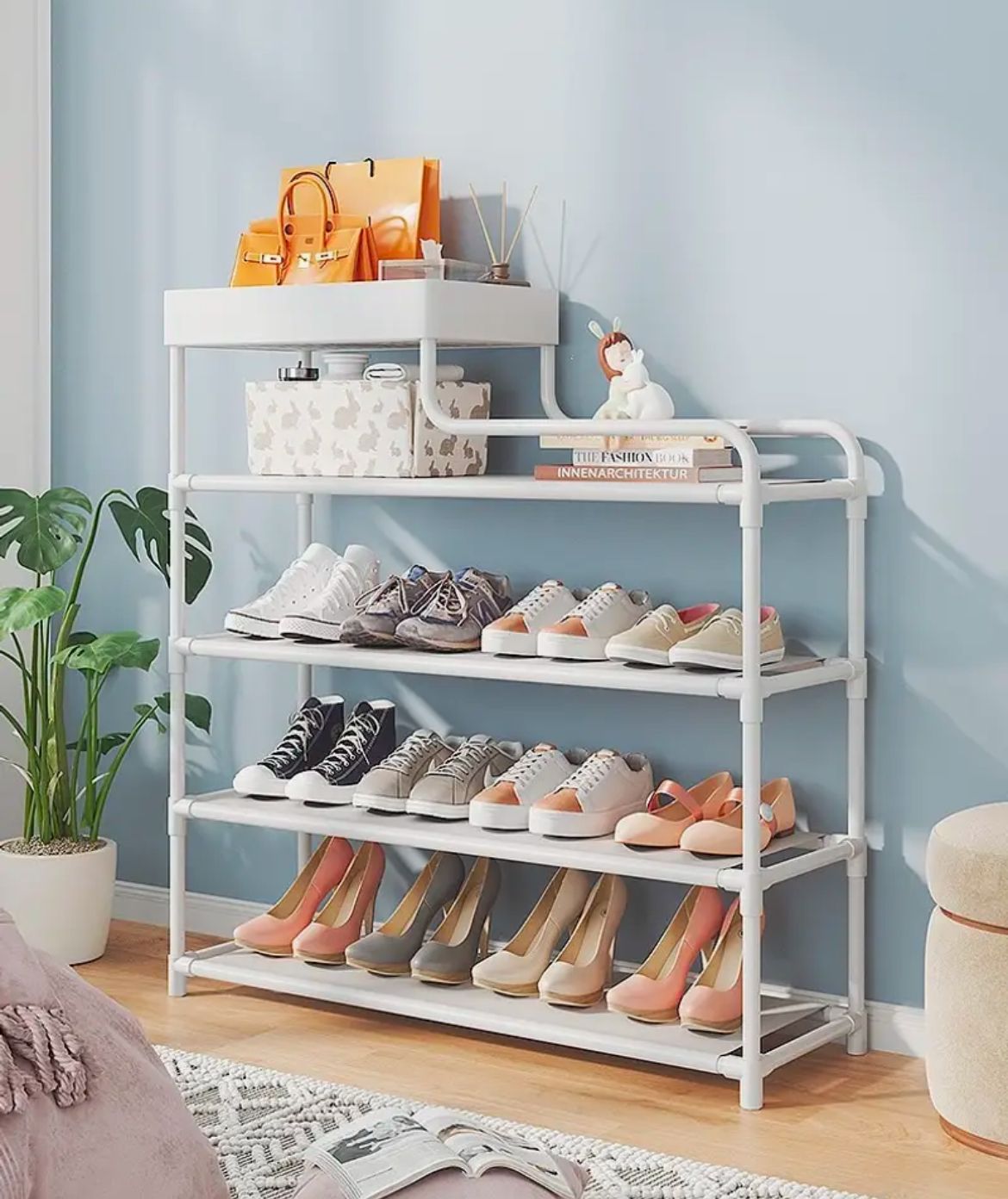 Simple entry way Shoe Shelf/shoe rack | - Elegant Households KE