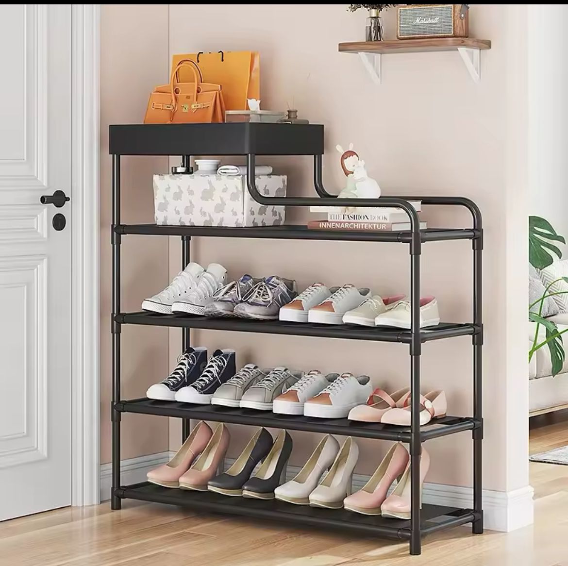 Simple entry way Shoe Shelf/shoe rack | - Elegant Households KE
