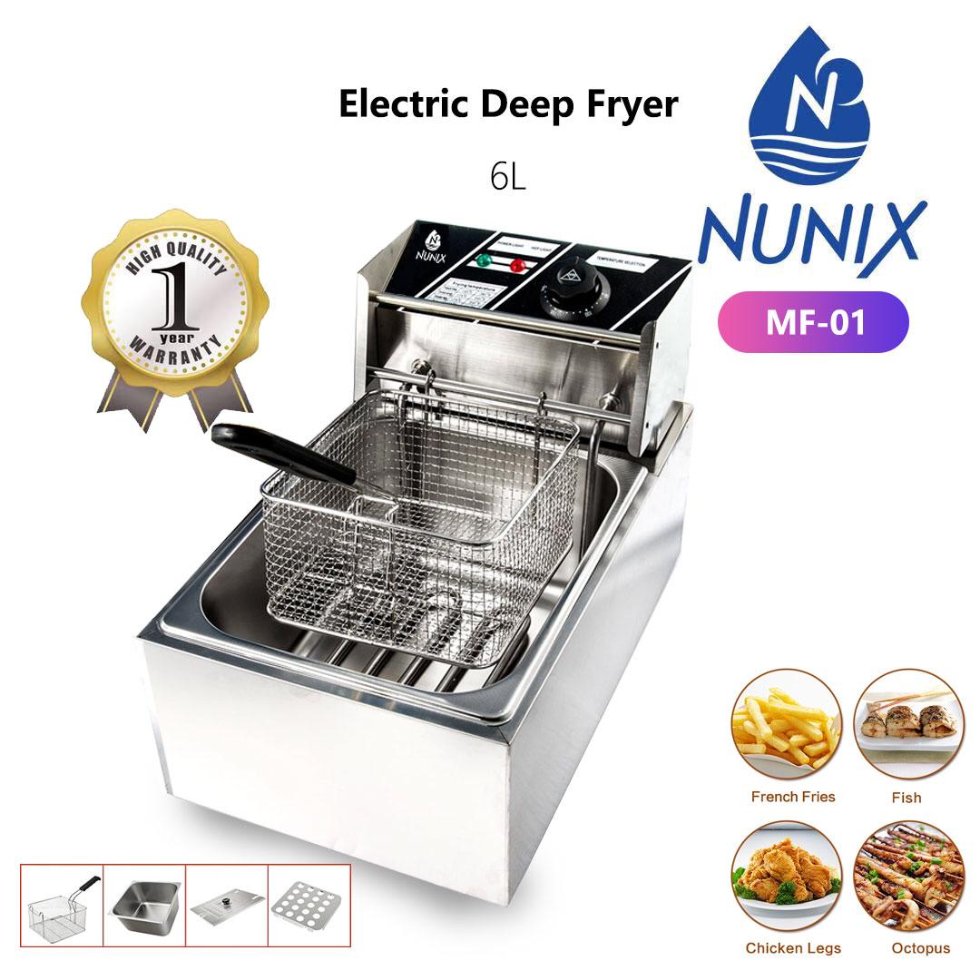 Single electric deep fryer | - Elegant Households KE
