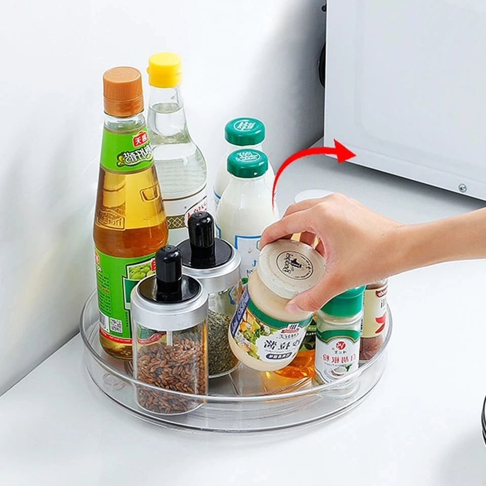 Single Layer Rotating Organizer | - Elegant Households KE