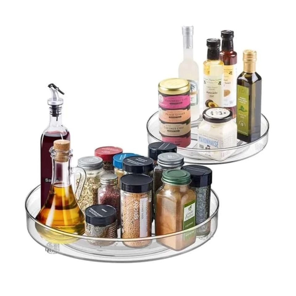 Single Layer Rotating Organizer | - Elegant Households KE