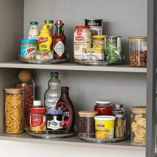 Single Layer Rotating Organizer | - Elegant Households KE