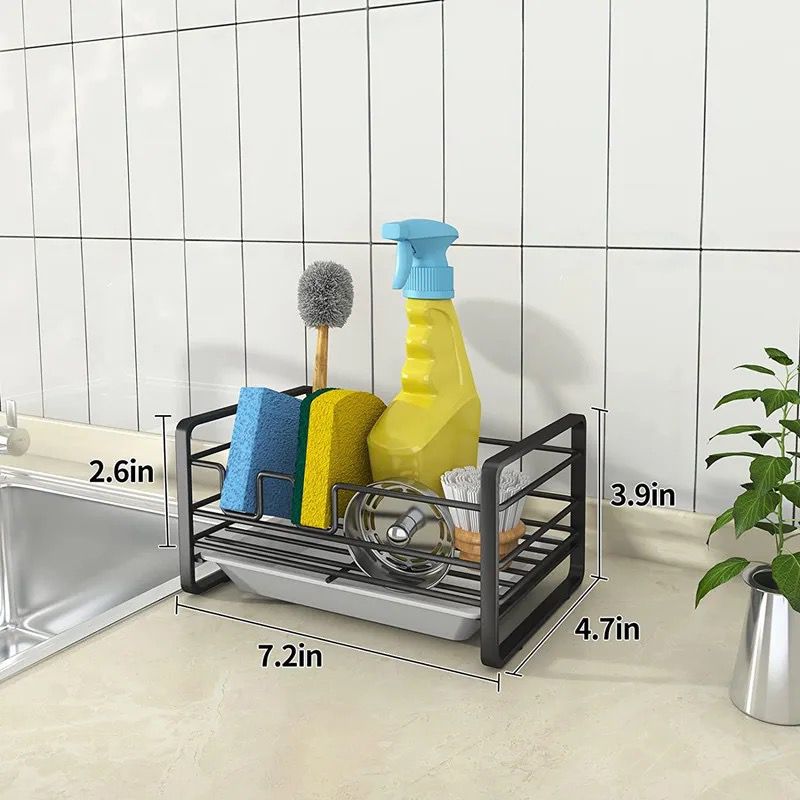 Sink Caddy with Draining tray | - Elegant Households KE