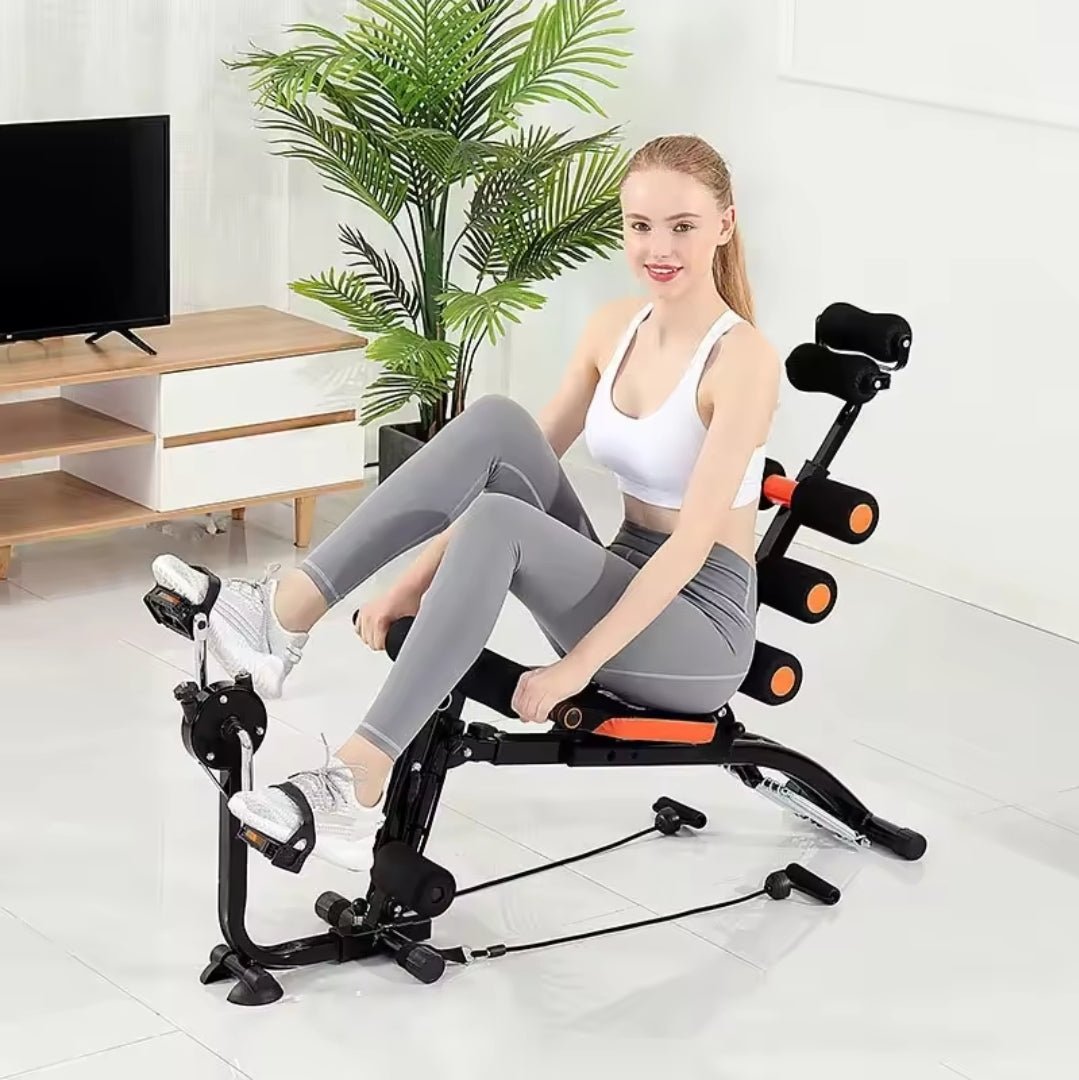 Six Pack Care with Pedals – Full Body Workout Machine | - Elegant Households KE