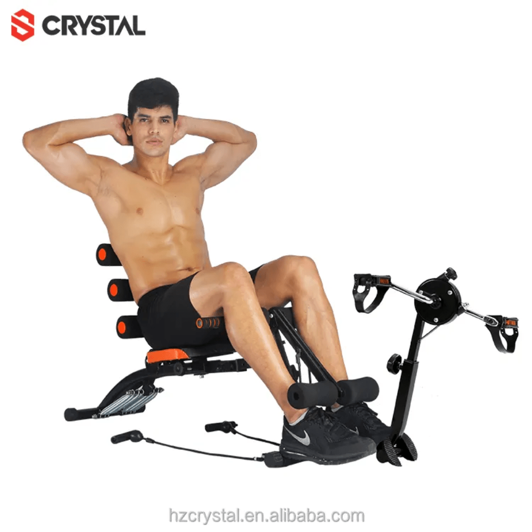Six Pack Care with Pedals – Full Body Workout Machine | - Elegant Households KE