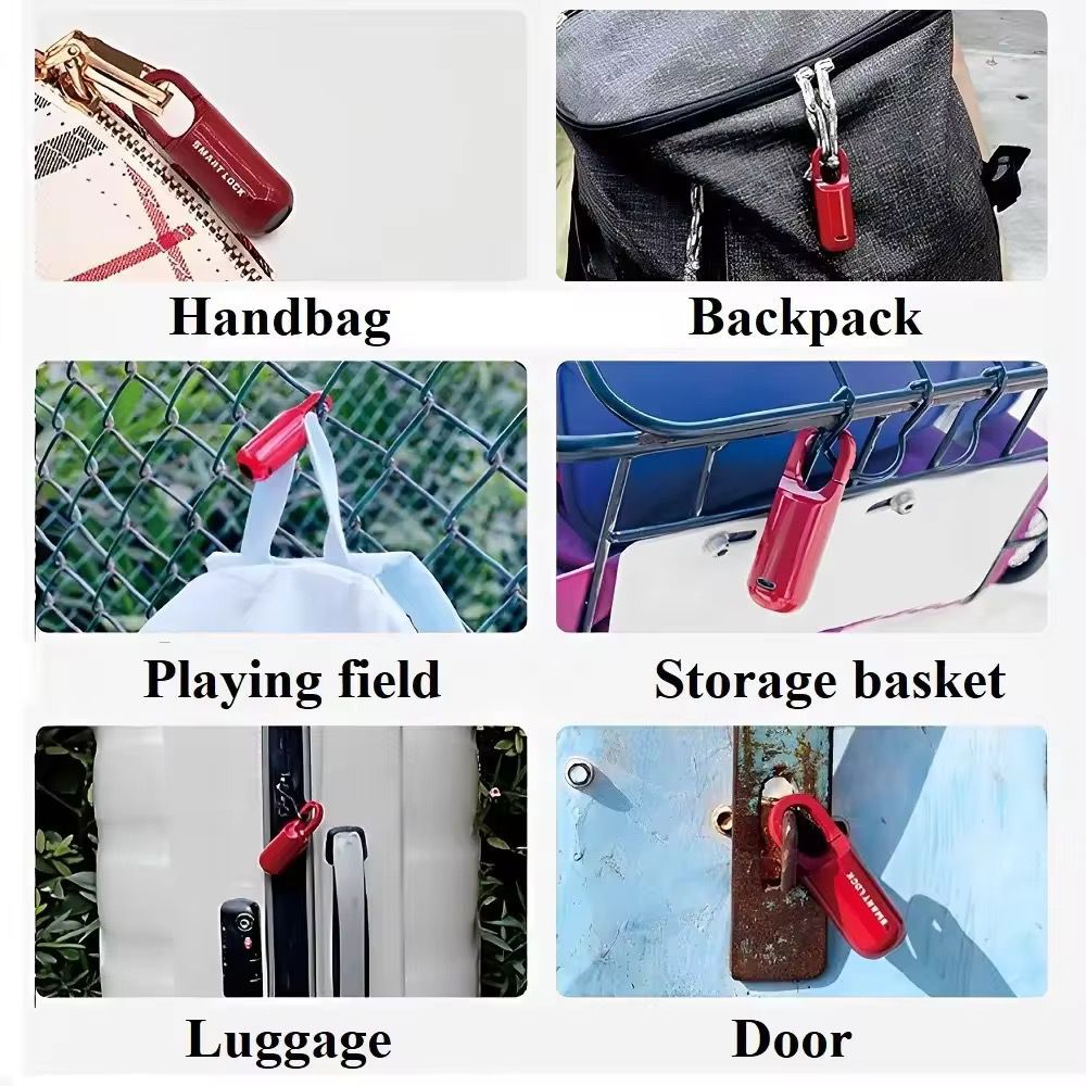 Smart Fingerprint Padlock | - Elegant Households KE