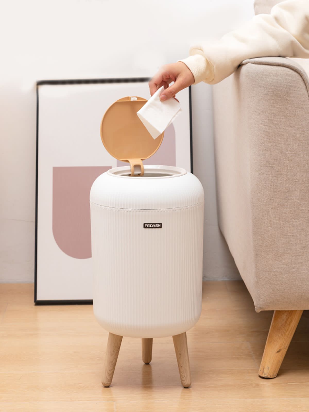 Smart Sensing Luxury Trash Can | - Elegant Households KE
