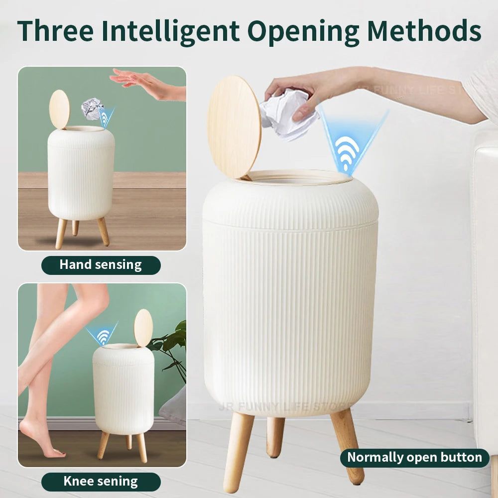 Smart Sensing Luxury Trash Can | - Elegant Households KE