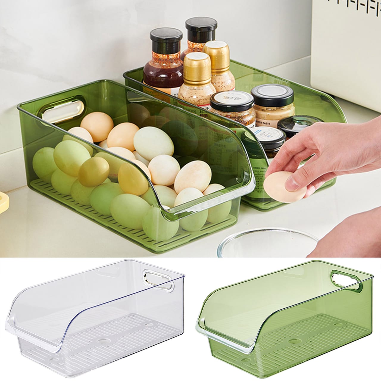 Space saving acrylic organizer | - Elegant Households KE