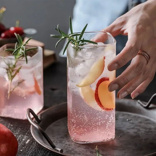 Square Glass Cup | - Elegant Households KE