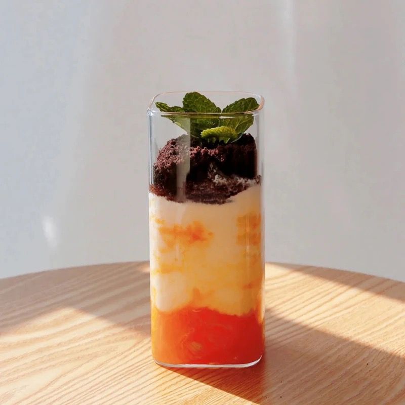 Square Glass Cup | - Elegant Households KE