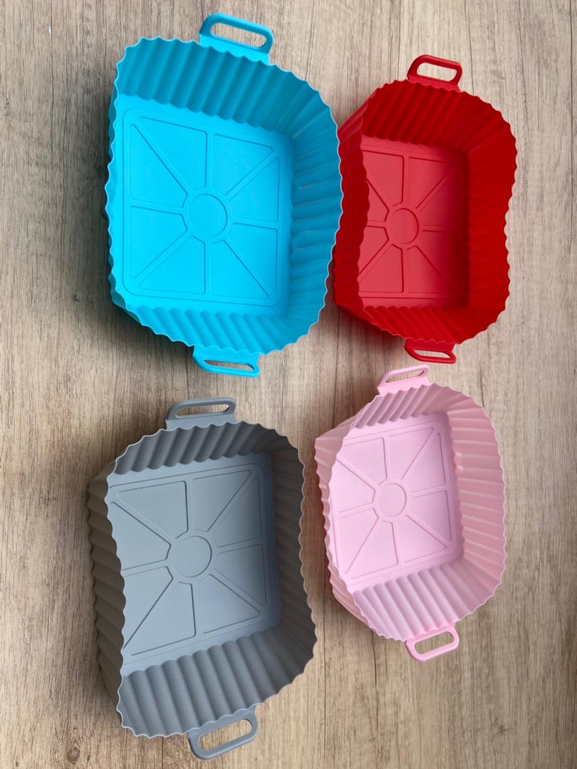 Square Silicone Air Fryer Liner | - Elegant Households KE