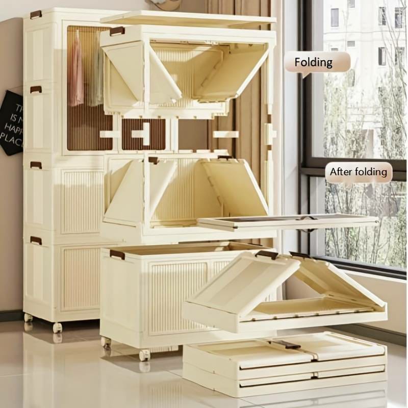 Stackable 3 Level plastic Portable Wardrobe/Closet | - Elegant Households KE