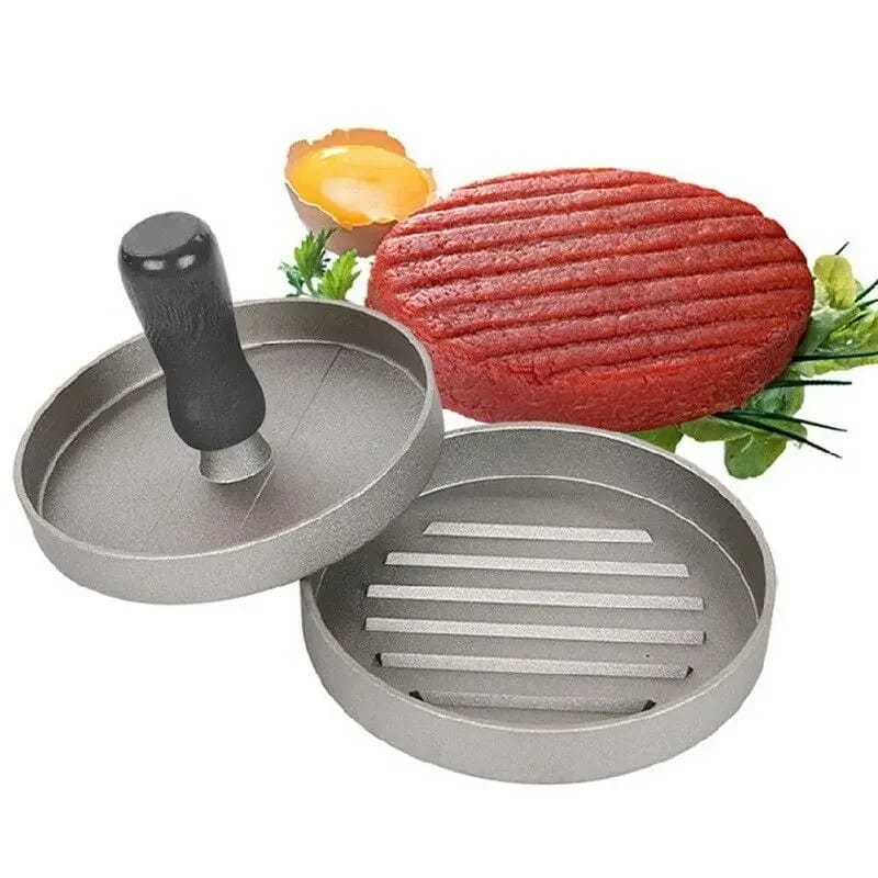 Stainless steel burger press | - Elegant Households KE