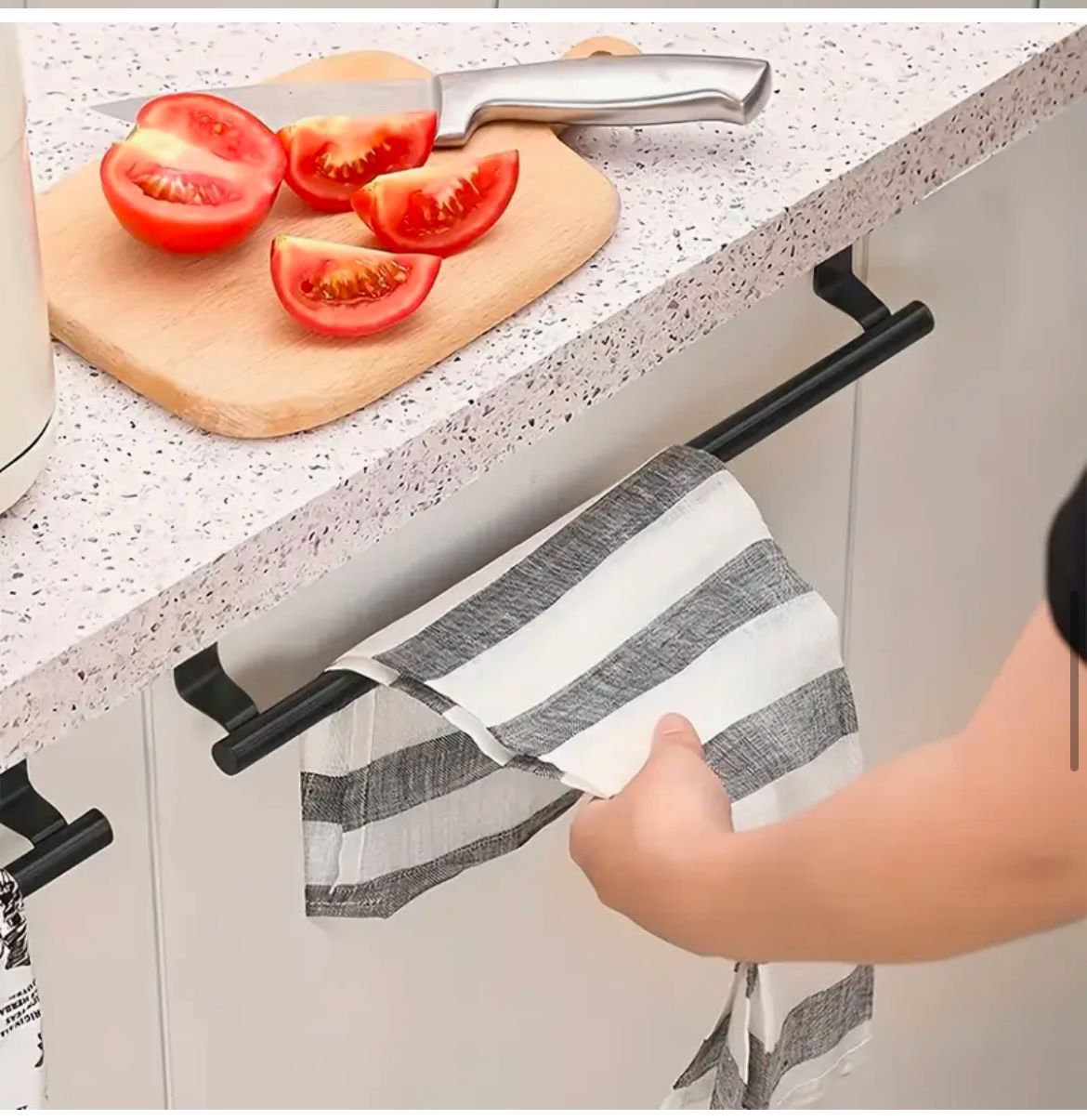 Stainless Steel Kitchen cabinet door storage rack | - Elegant Households KE