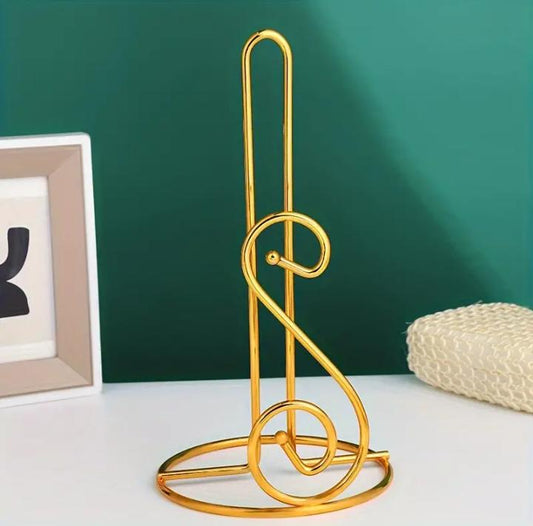 Stainless Steel Kitchen Serviette/Paper Towel Holder | - Elegant Households KE
