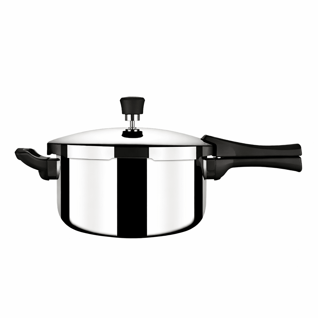 Stainless Steel Pressure Cooker – 3L, 5L, 6L, 8L Sizes | - Elegant Households KE