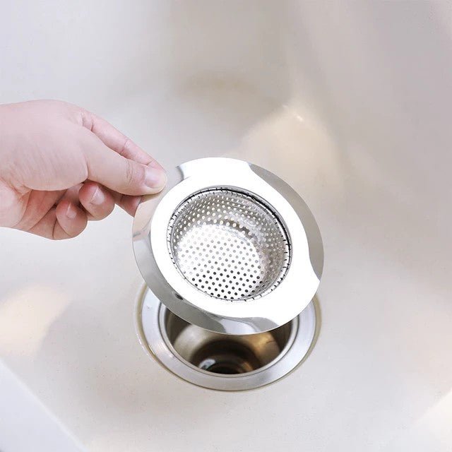 Stainless steel sink garbage strainer | - Elegant Households KE