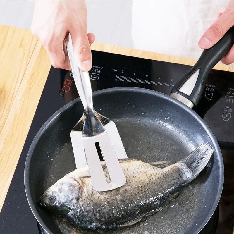 Stainless steel spatula/ tong | - Elegant Households KE