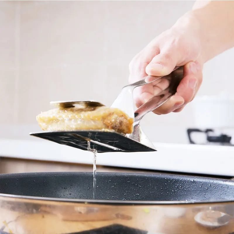 Stainless steel spatula/ tong | - Elegant Households KE