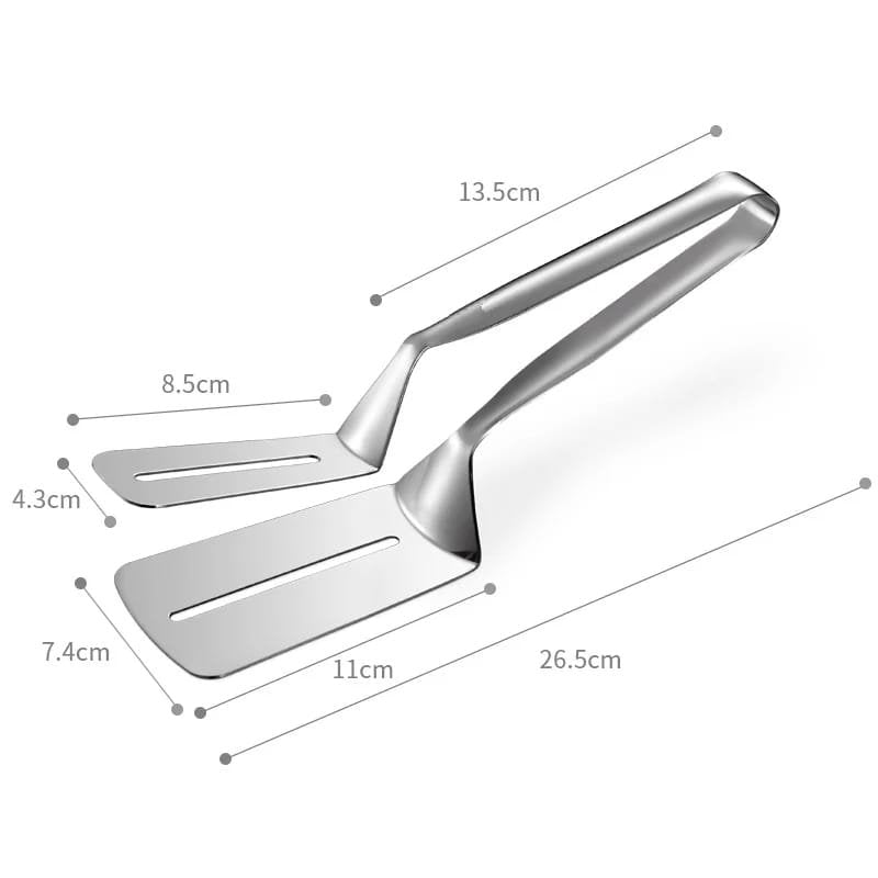 Stainless steel spatula/ tong | - Elegant Households KE