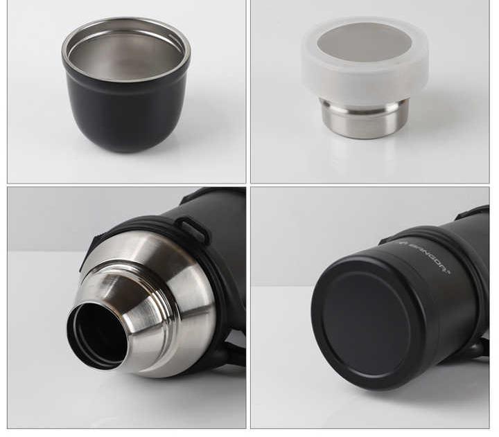 Stainless Steel Vacuum Flask ,Sleek Design, and Portable | - Elegant Households KE