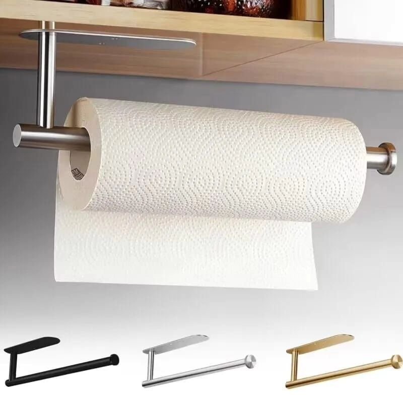 Stainless Wall Mounted Paper Towel Holder | - Elegant Households KE